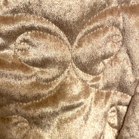 Vintage Diesel Gold Velour Coat Size Small - Picture 4 of 13